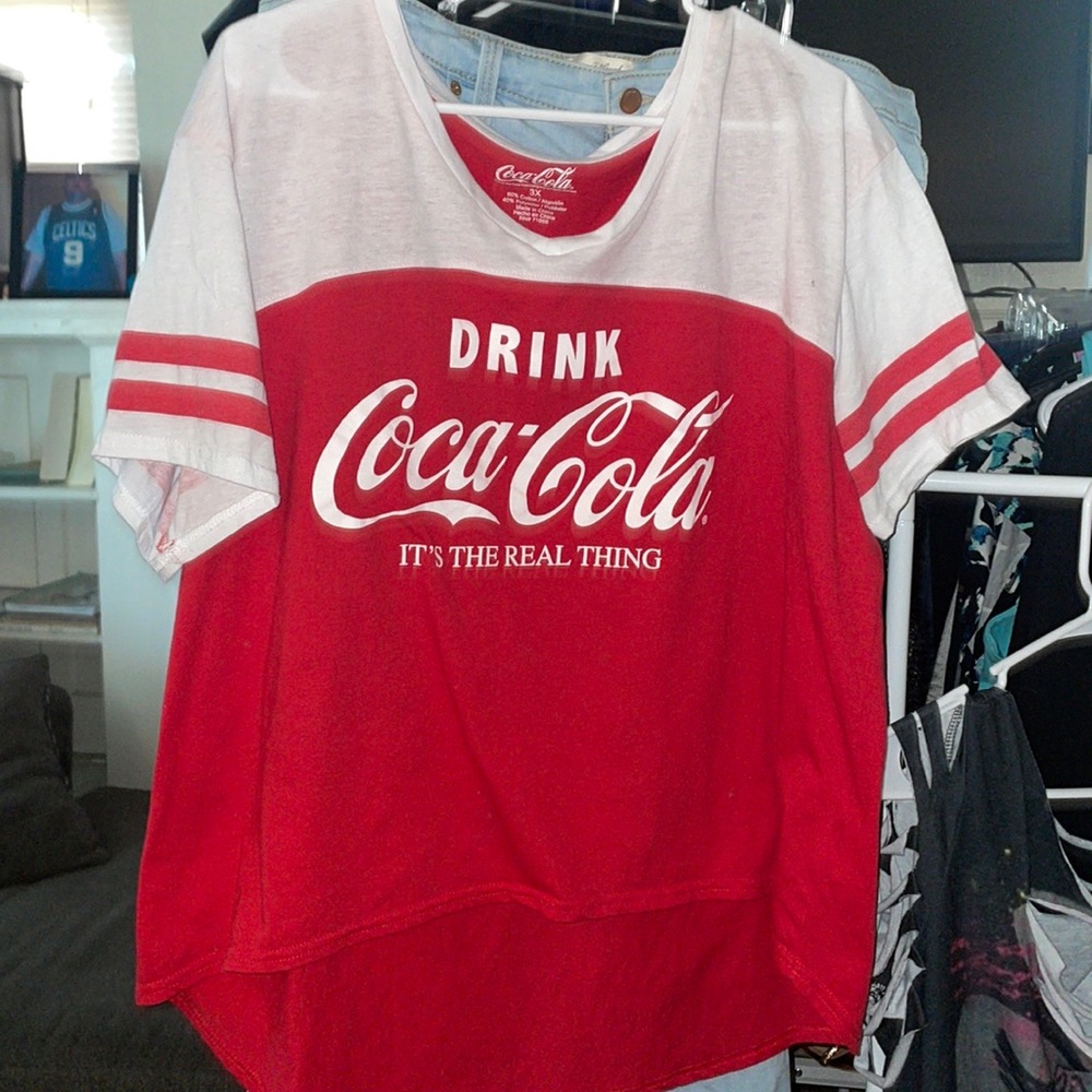Coca Cola 3X red/white